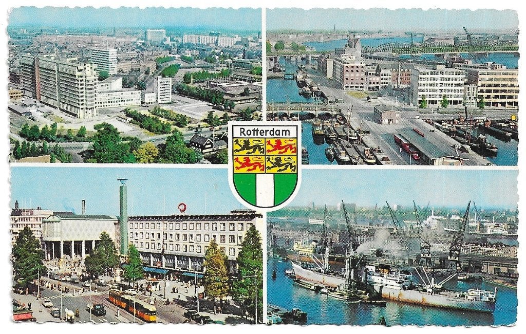 AK Rotterdam - Groeten uit....... (v, Verzenden, 1960 tot 1980, Ongelopen, Zuid-Holland