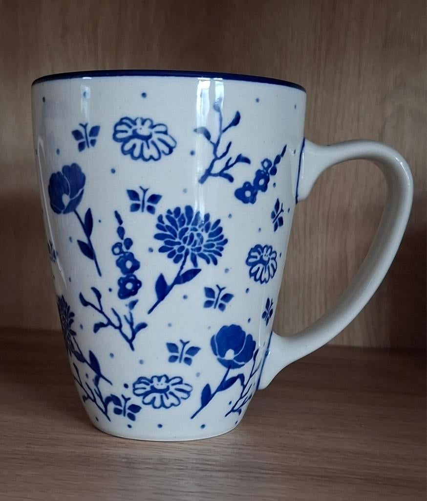 Bunzlau Castle mok - Flower Garden  - 340 ml, ., Keramiek, Ophalen of Verzenden, Zo goed als nieuw