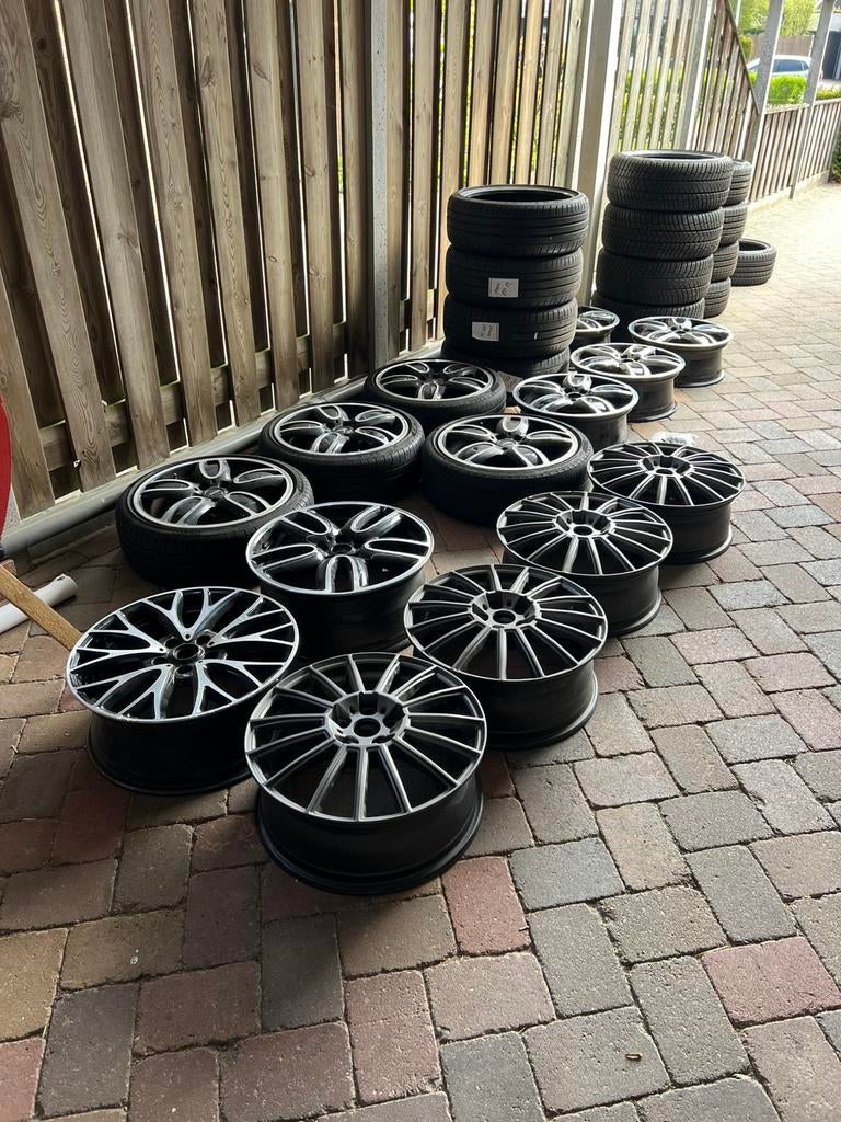 Mini cooper s JCW F55 F56 F57 velgen en banden 18 inch, Auto-onderdelen, Ophalen, 18 inch, Banden en Velgen, 205 mm