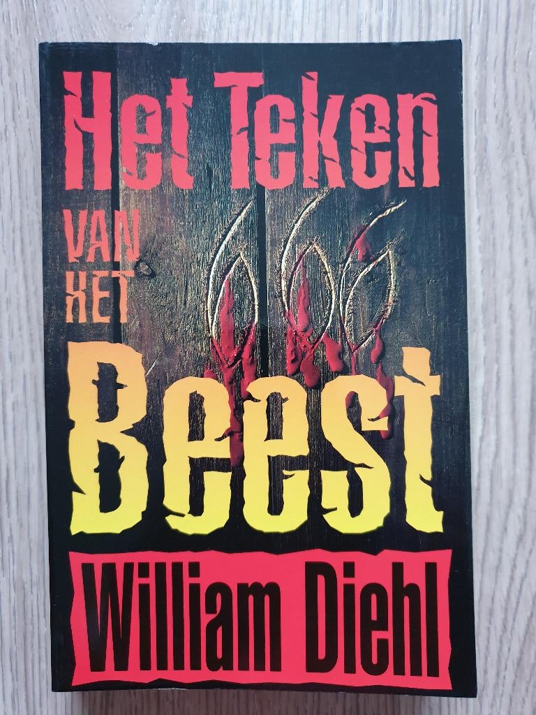 William Diehl - Het Teken van het Beest - paperback, Boeken, Thrillers, Zo goed als nieuw, Ophalen of Verzenden