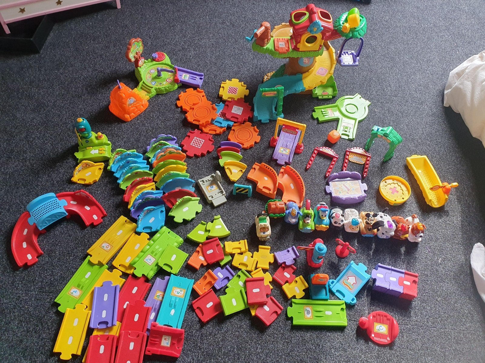 Grote set VTech Toet Toet Auto's en Zoef Zoef Dieren collect, Ophalen of Verzenden, Gebruikt, 6 maanden tot 2 jaar