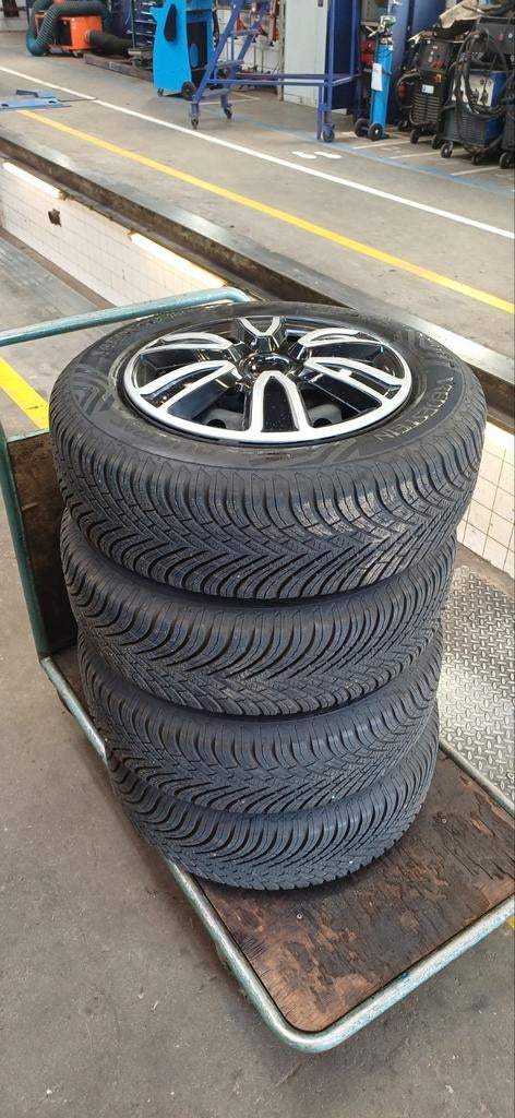 Set allseason wielen 5x112, Auto-onderdelen, Ophalen, Gebruikt, 15 inch, Banden en Velgen