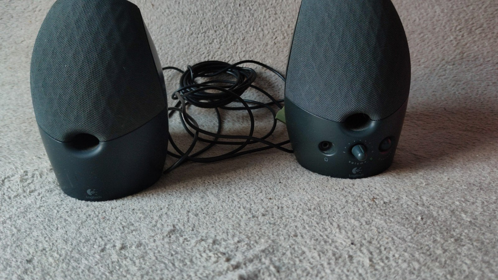 Logitech S2-51 Speakers - Compacte Stereo Speakers, Stereo speakers, Gebruikt, Logitech, Ophalen of Verzenden