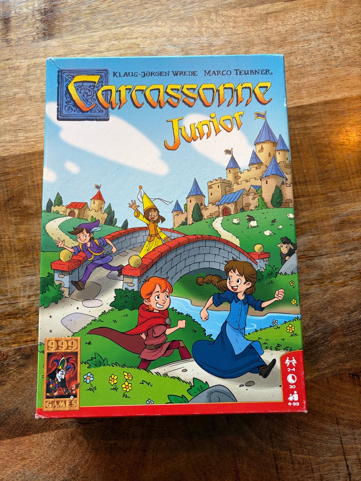 Carcassonne Junior - Leuk bordspel voor kinderen, Drie of vier spelers, Ophalen of Verzenden, Zo goed als nieuw