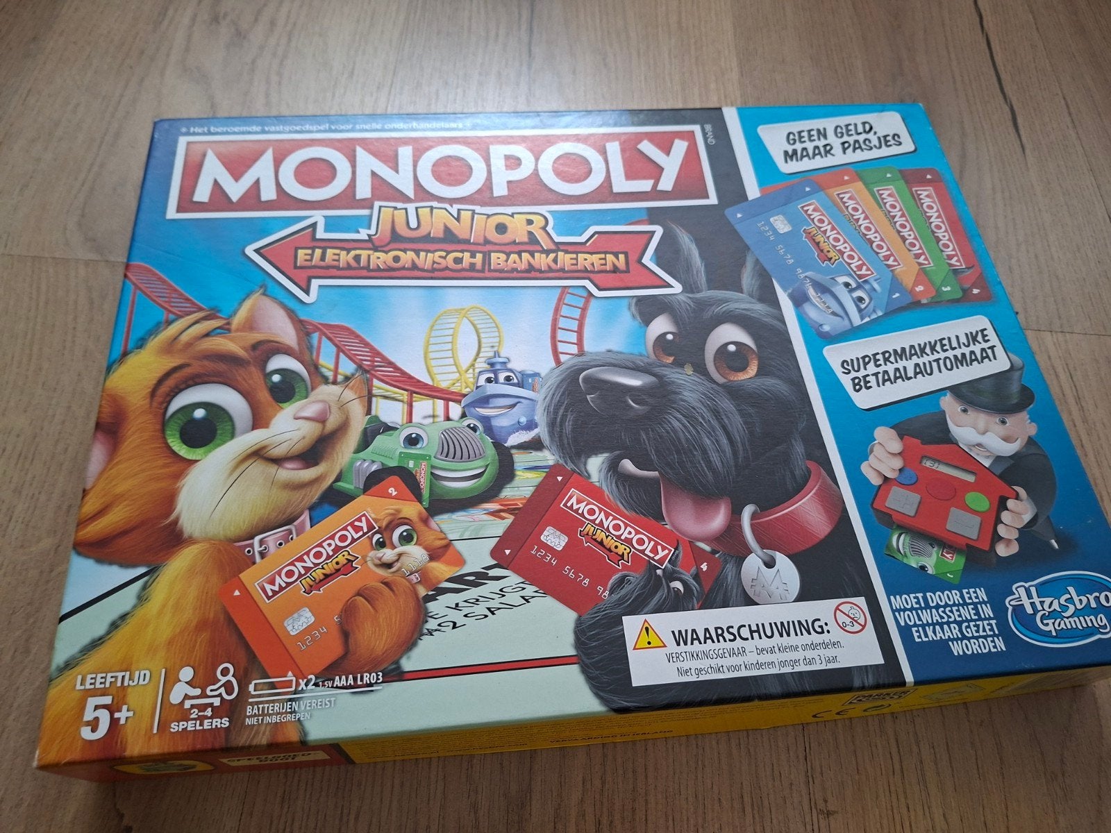 Monopoly Junior Elektronisch Bankieren, Hobby en Vrije tijd, Gezelschapsspellen | Kaartspellen, Ophalen