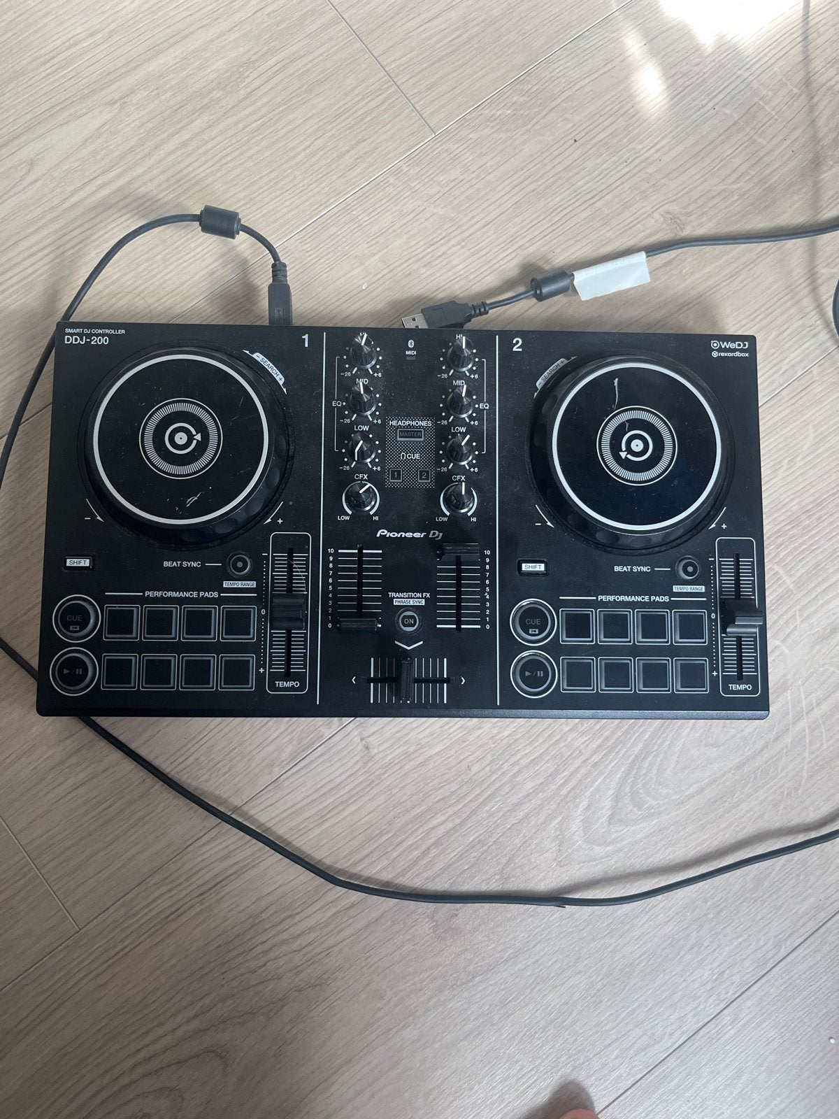 Pioneer DDJ-200 DJ Controller - Werkt perfect!, Muziek en Instrumenten, Ophalen of Verzenden, Gebruikt, Dj-set, Pioneer