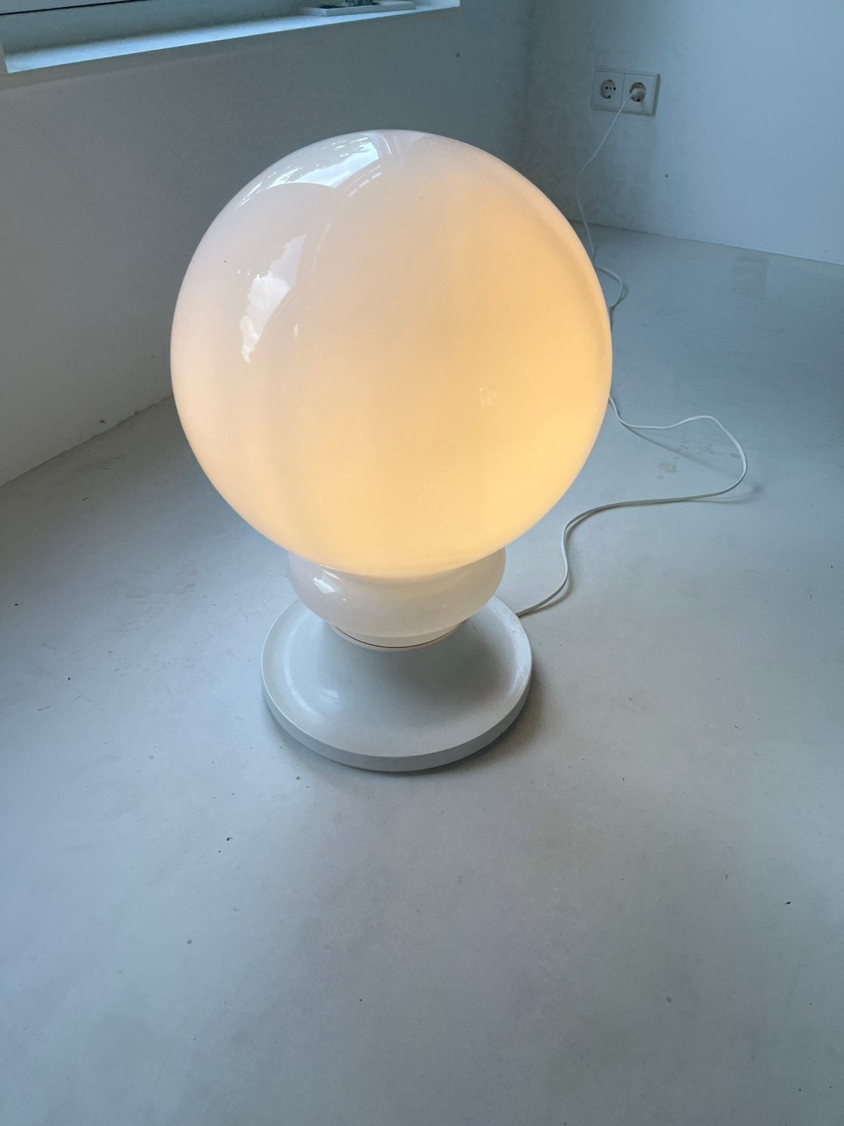 Carlo Nason tafellamp, Murano glas, jaren '60, Ophalen, Gebruikt, Glas