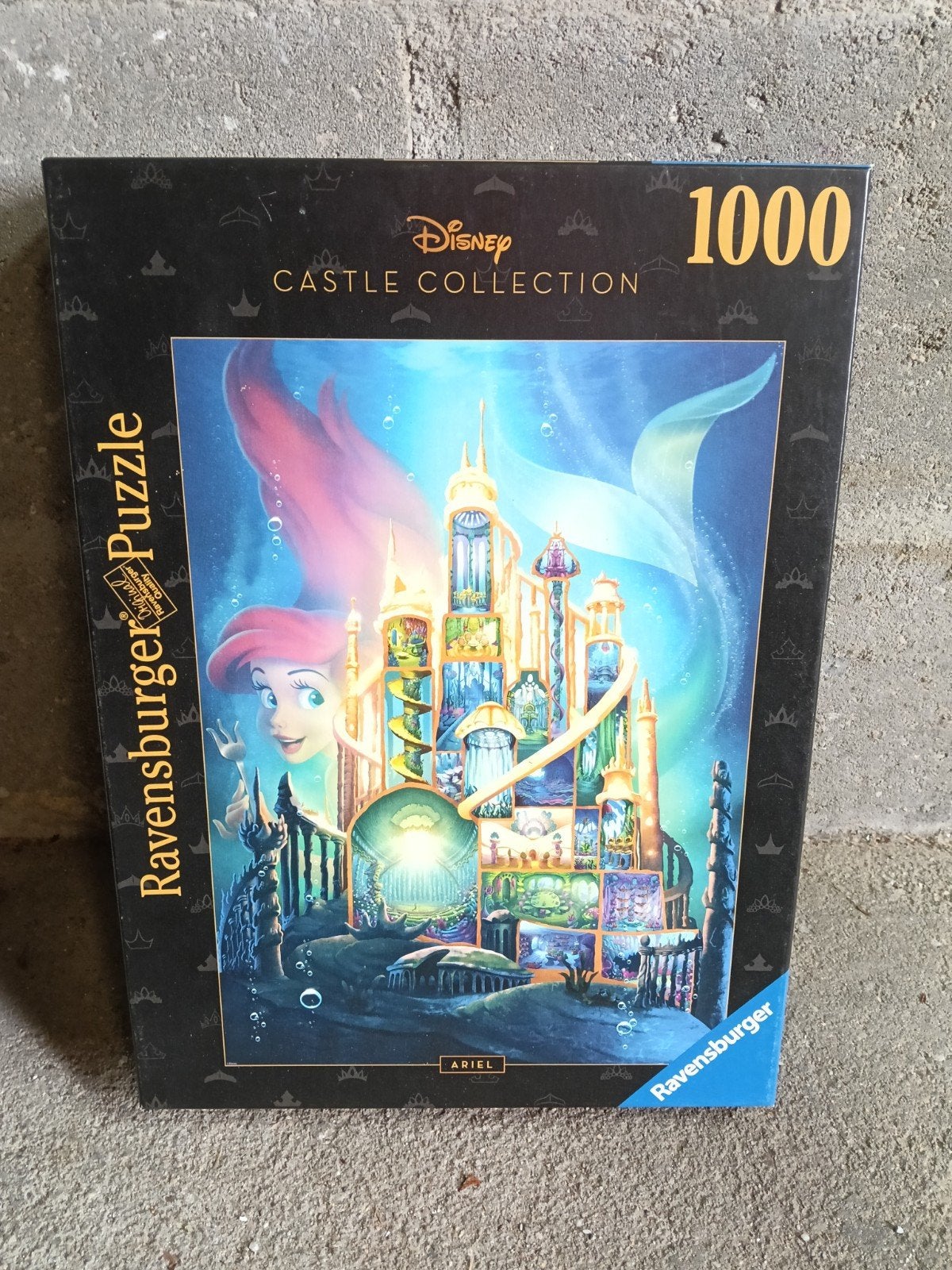 Disney castle collection - Ariel, Ophalen of Verzenden, 500 t/m 1500 stukjes, Zo goed als nieuw, Legpuzzel