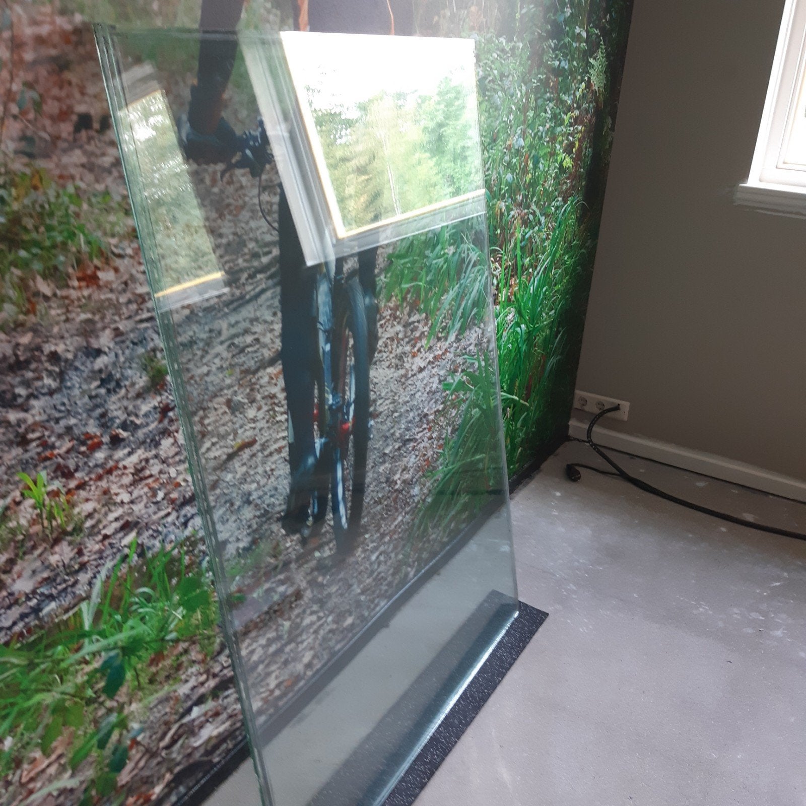 4 glasplaten dubbel 148 x106 cm, Doe-het-zelf en Verbouw, Ophalen, Glasplaat
