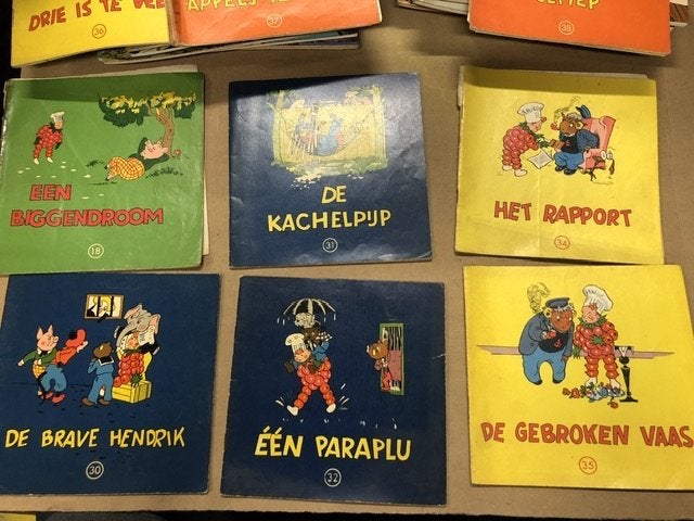 Flipje Tiel boekjes, strips jaren 60, Europa, Ophalen of Verzenden, Meerdere comics, Onbekend
