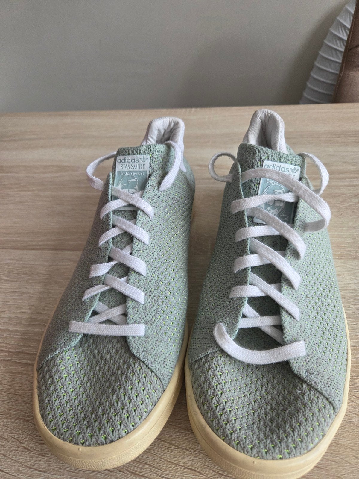 Adidas Stan Smith Sportschoenen - Lichtgroen, Adidas, Ophalen of Verzenden, Sneakers of Gympen, Gedragen