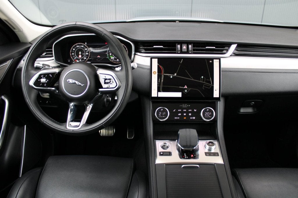 Jaguar F-PACE 2.0 P400e PHEV R-Dynamic HSE | panoramadak | a, Auto's, Jaguar, Automaat, 4 cilinders, 2000 kg, Bedrijf
