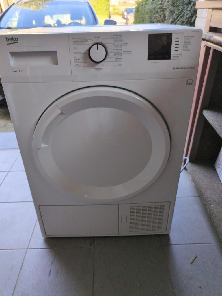 Beko DS8412PAO wasdroger, Witgoed en Apparatuur, Wasdrogers, Ophalen