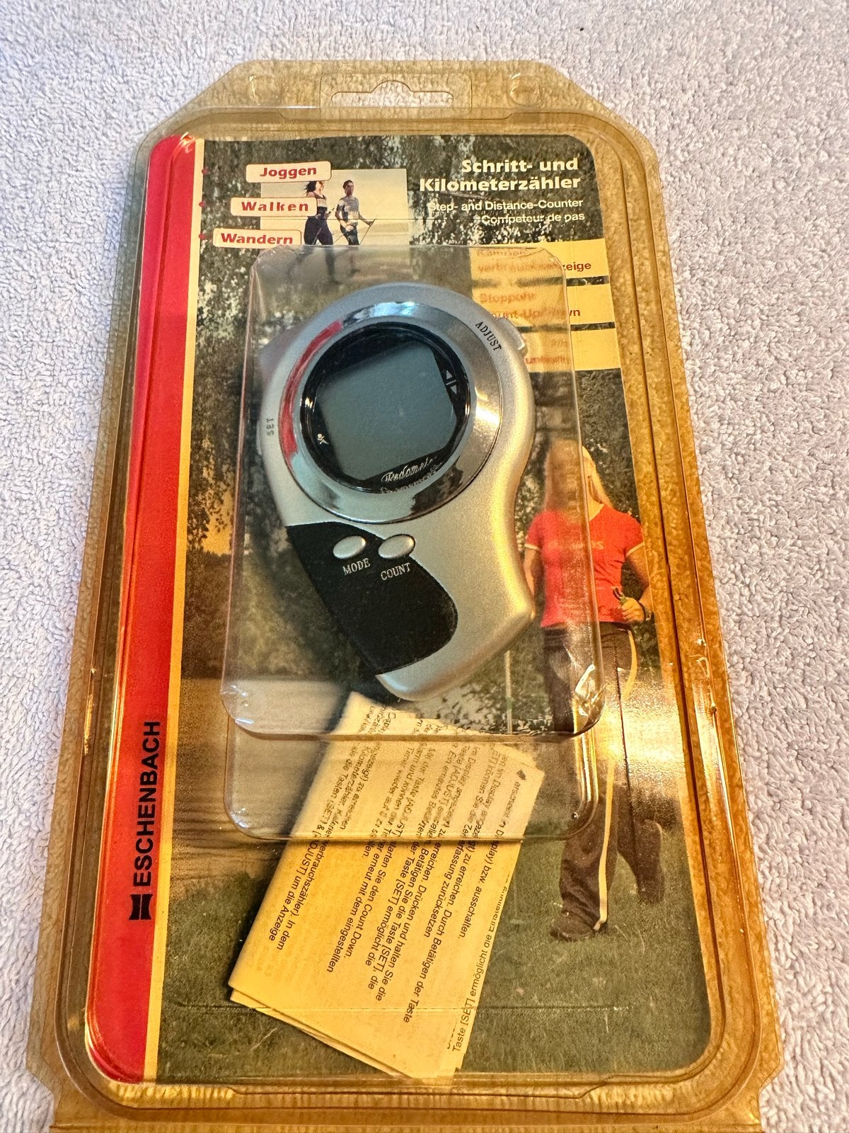 Eschenbach SUN-Monitor UV-Intensiteitsmeter Stappenteller, Sport en Fitness, Loopsport en Atletiek, Nieuw, Snelheids- of Stappenmeter