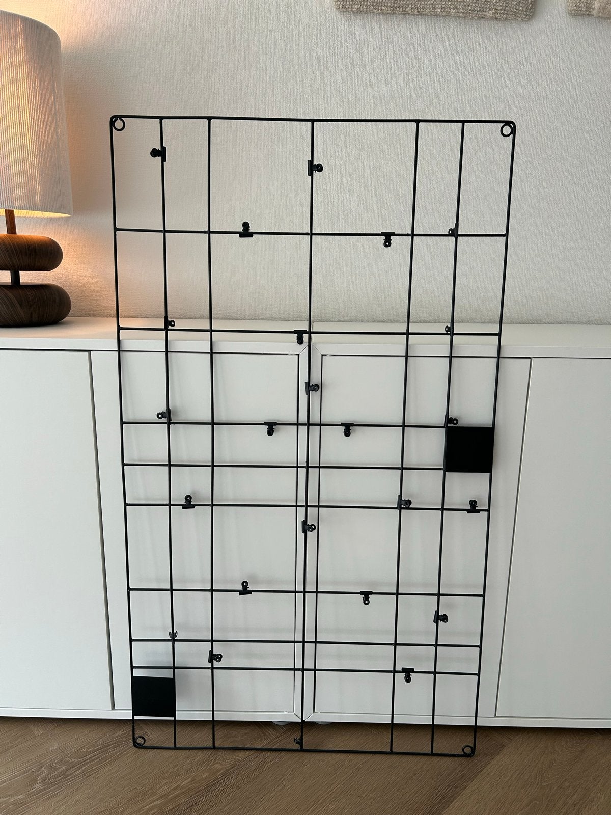 Memorek vtwonen (60x105 cm), Ophalen, Metaal, Gebruikt, Zwart