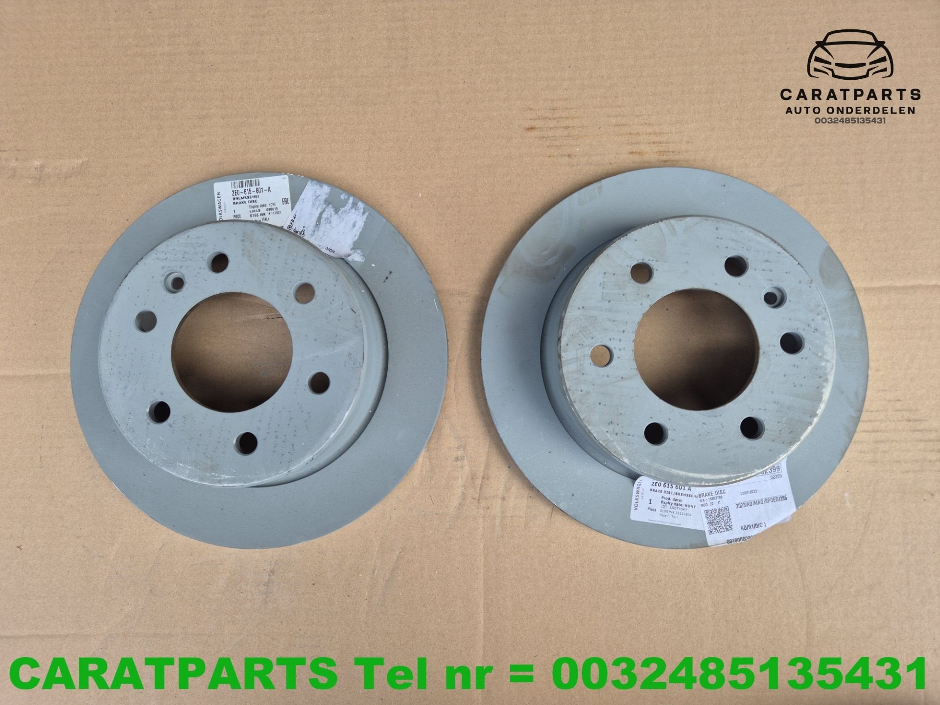 2E0615601A Volkswagen Crafter remschijven Crafter OEM, Gebruikt, Volkswagen, Volkswagen AG, Berliner Ring 2
38440  Wolfsburg, DE