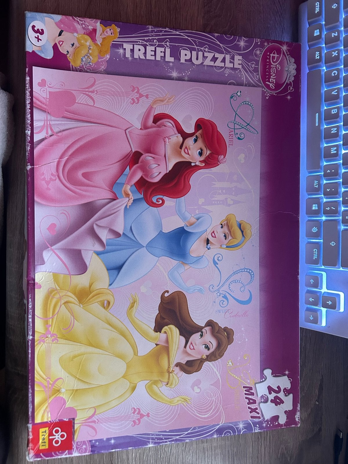 Disney Trefl Maxi Puzzel 24 Stukjes - Compleet, Ophalen of Verzenden, 10 tot 50 stukjes, Gebruikt, 2 tot 4 jaar
