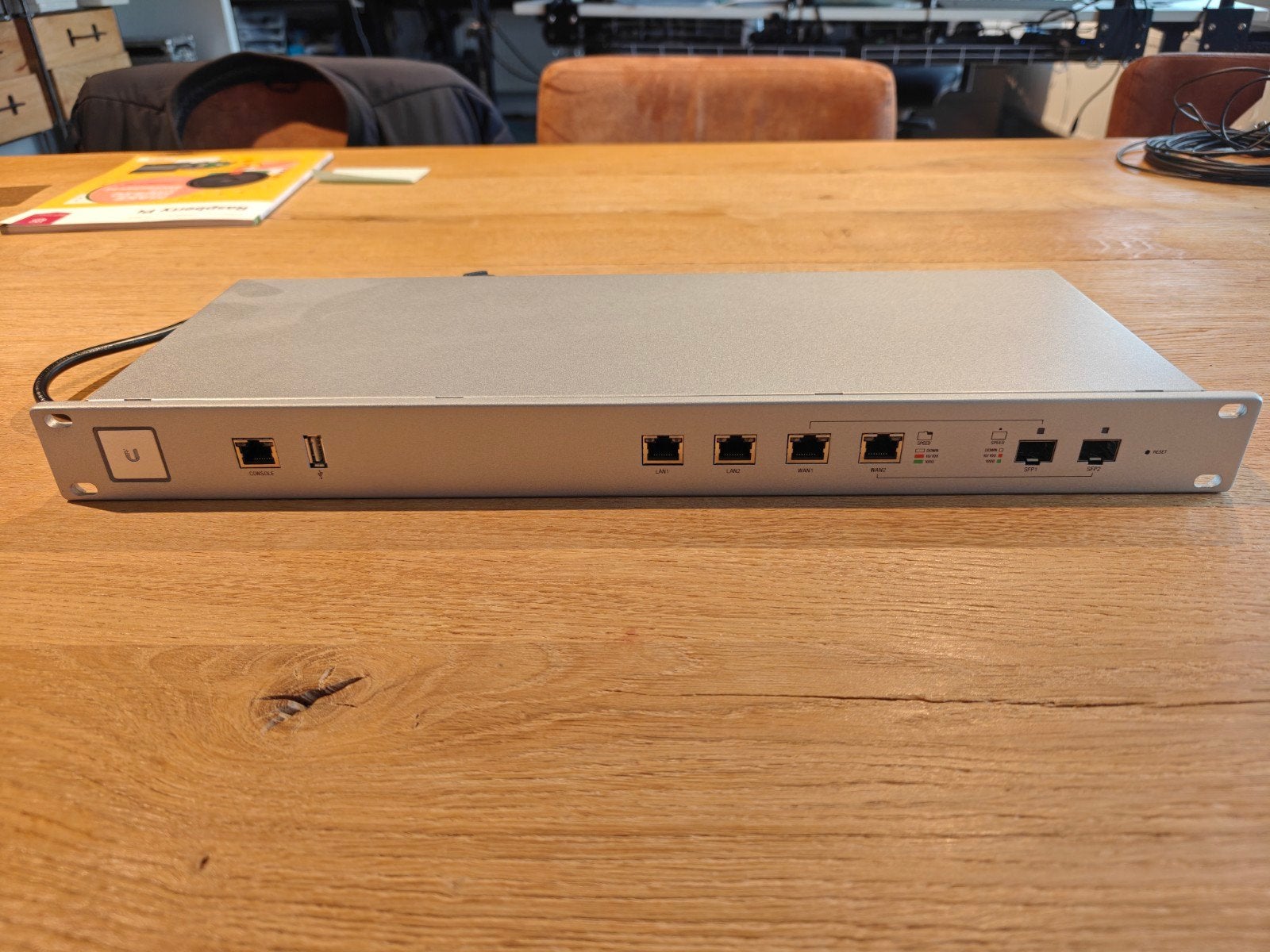 Ubiquiti UniFi Security Gateway Pro (USG-PRO-4), Computers en Software, Routers en Modems, Ophalen of Verzenden, Gebruikt, Router
