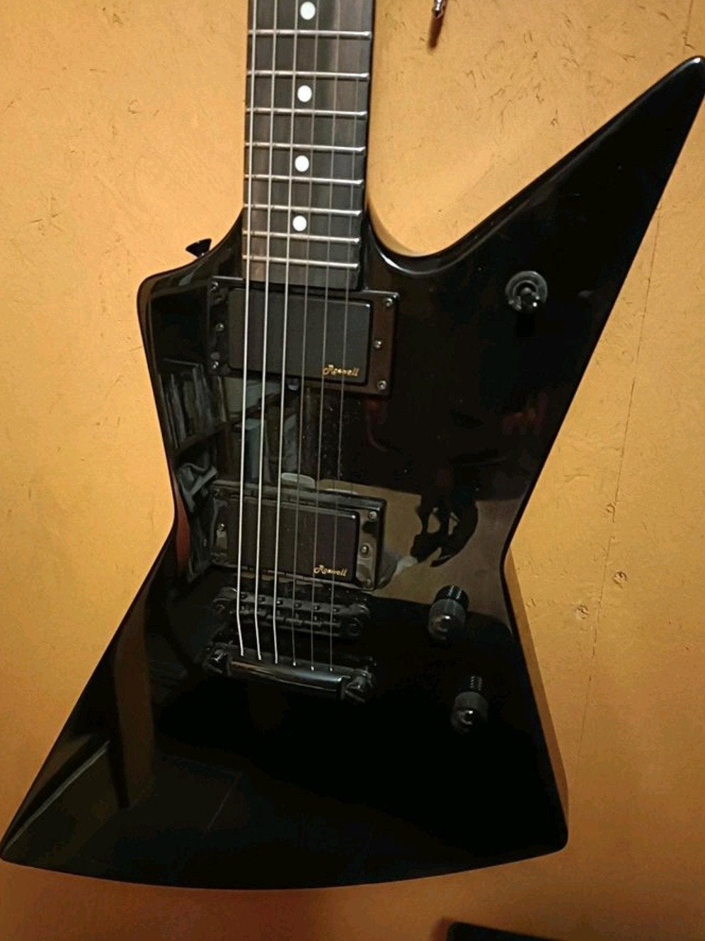 Harley Benton Explorer-stijl elektrische gitaar, Ophalen, Gebruikt, Solid body, Overige merken
