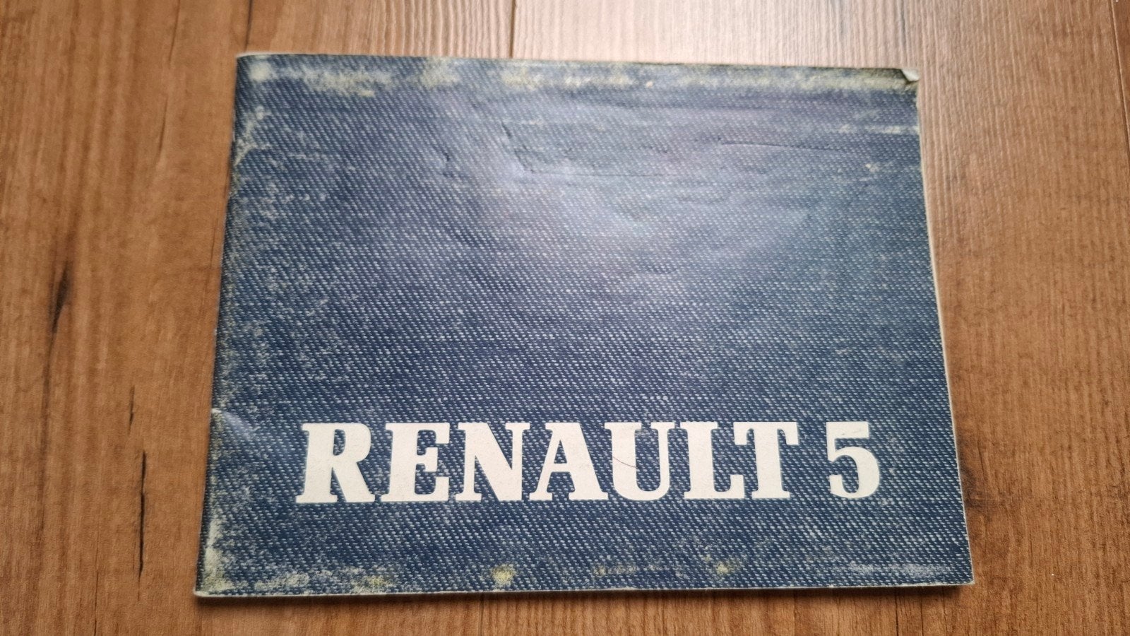 Renault 5 instructieboekje, Ophalen of Verzenden