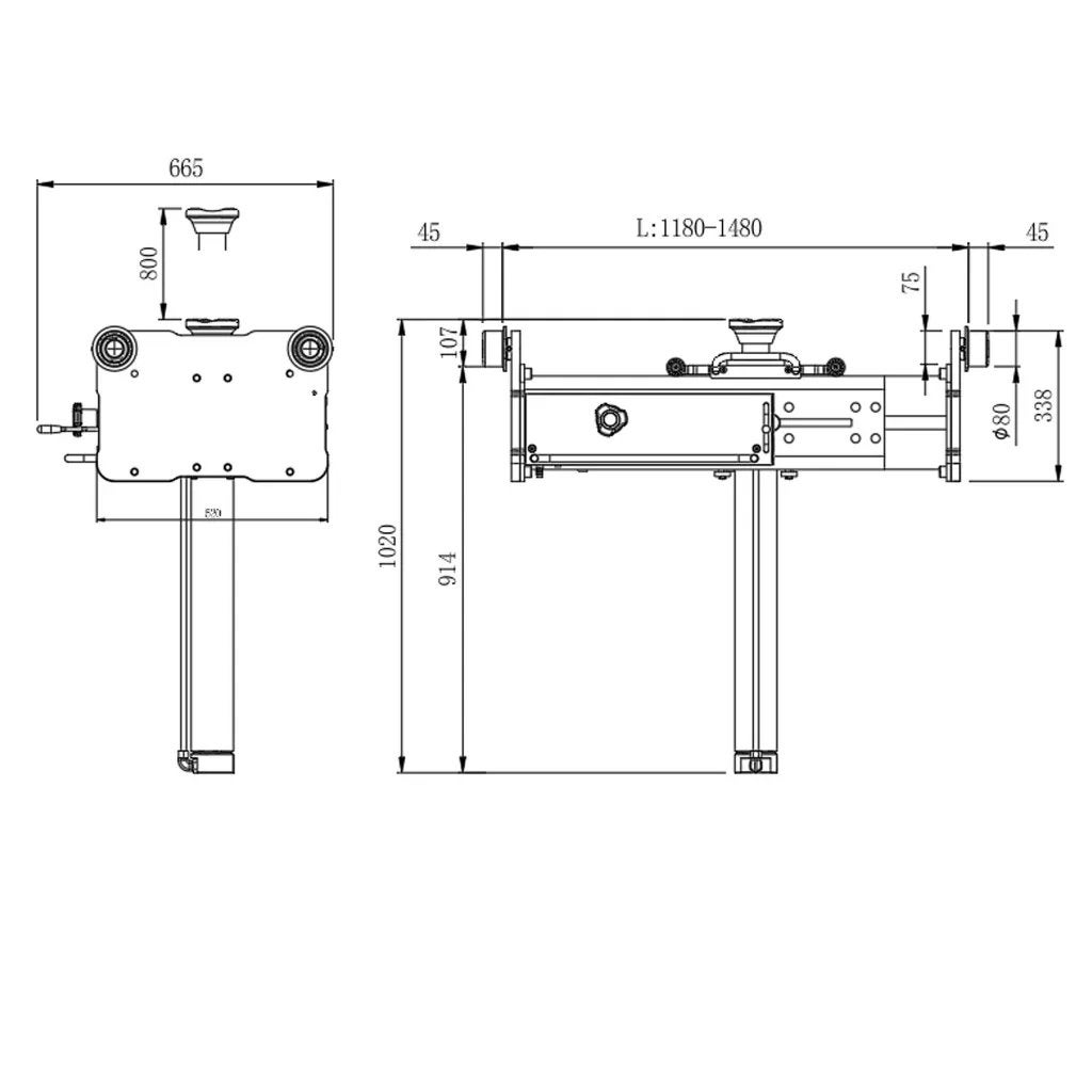 PK15LLEK] Falco accu putkrik 15 ton large – lange cilinder, Auto diversen, Ophalen, Nieuw, Hydraulisch, Garagekrik