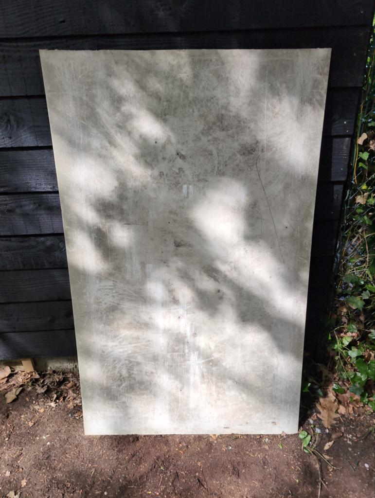 HPDE plaat 10mm dik, 162x100 cm, Doe-het-zelf en Verbouw, Platen en Panelen, Ophalen, Gebruikt, Overige materialen, Minder dan 20 mm