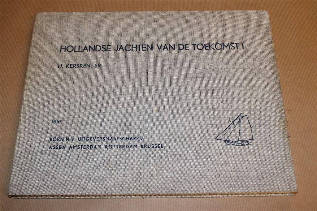 Prachtig boek - Hollandse jachten van de toekomst - 1967 !!, Boeken, Hobby en Vrije tijd, Gelezen, Overige onderwerpen, Ophalen of Verzenden