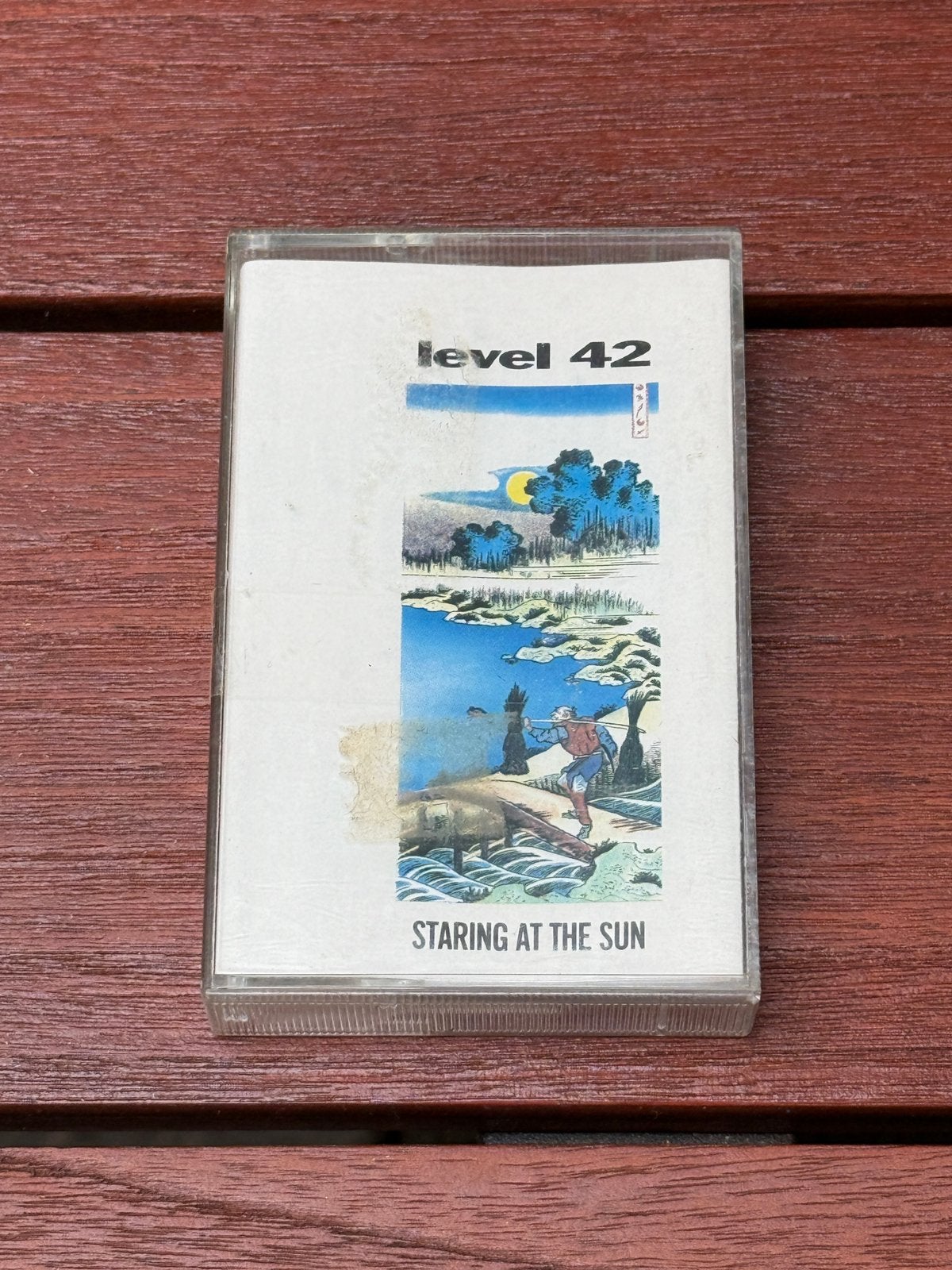 Level 42 - Staring at the sun (cassette), Cd's en Dvd's, Cassettebandjes, Ophalen of Verzenden, Gebruikt, Pop, 1 bandje