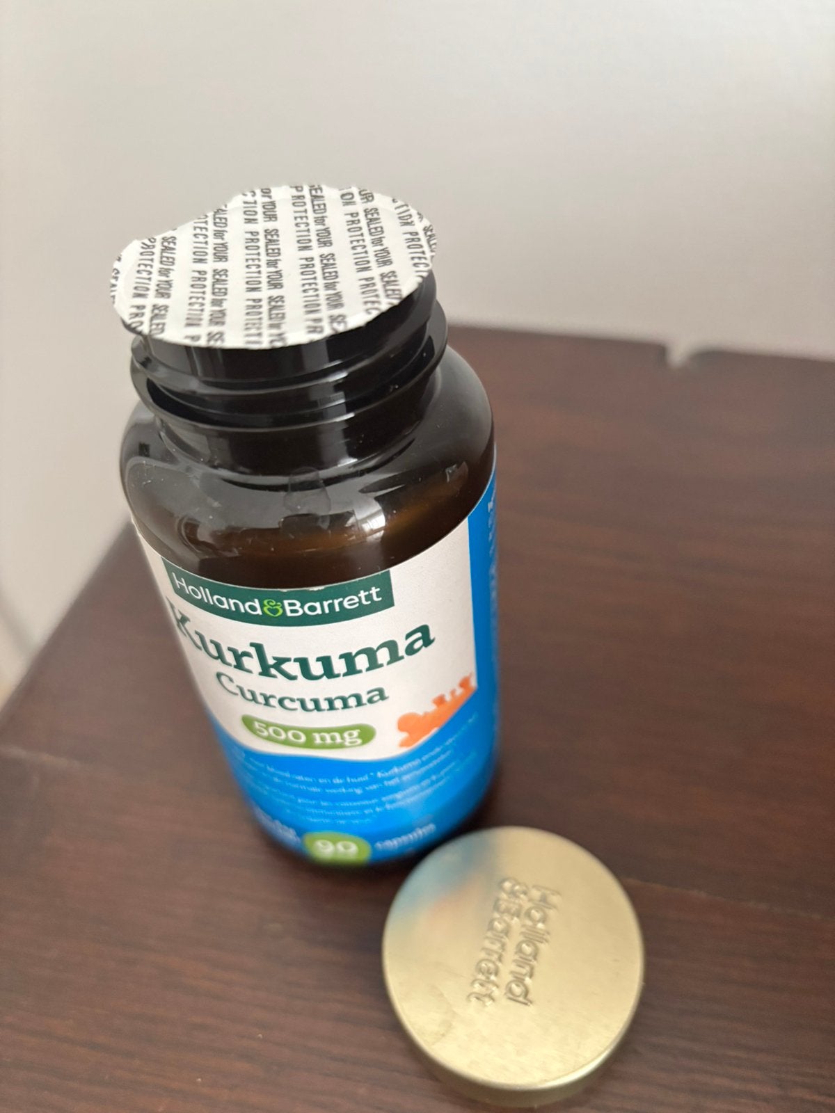 Holland & Barrett Kurkuma 500 mg tabletten, ongeopend, Ophalen of Verzenden, Nieuw, Overige typen
