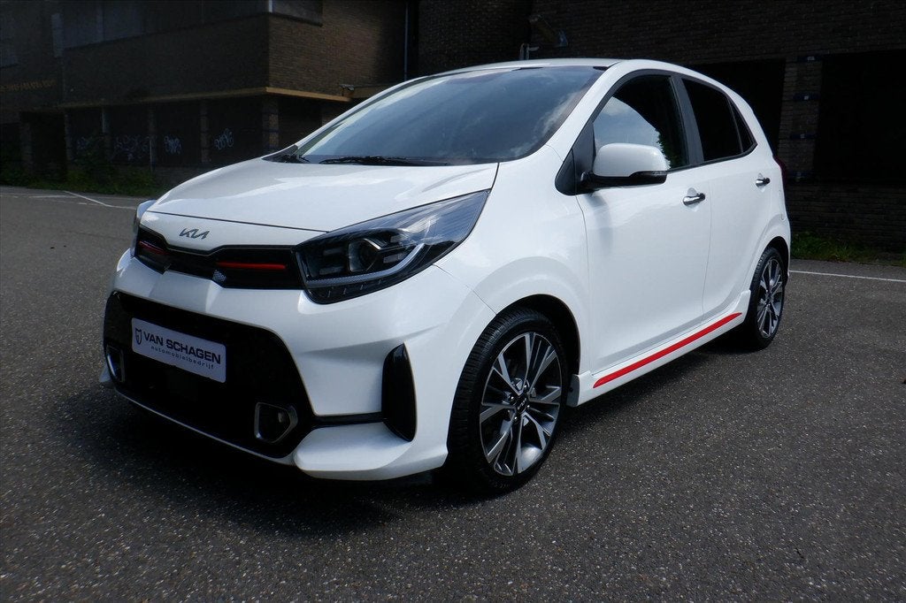 KIA Picanto 1.2 84pk GT-Line - 21.000 KM - 4 cylinder, Automaat, 12 maanden, Gebruikt, 4 cilinders
