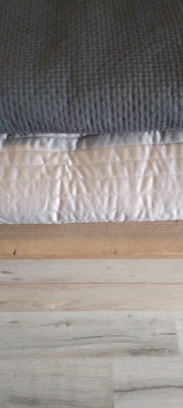 2 spreien, Gebruikt, Beige, Katoen, Tweepersoons