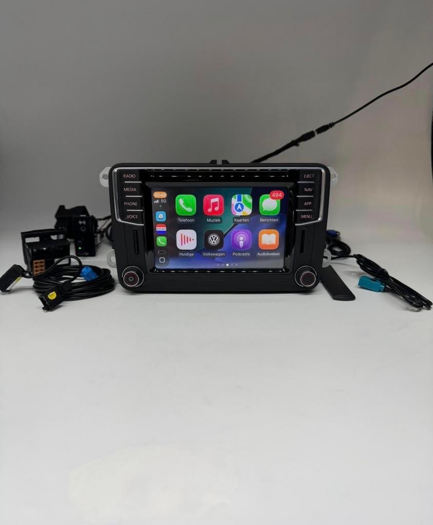 Volkswagen MIB STD2 PQ Navigatie DAB+ CarPlay, Auto diversen, Autoradio's, Ophalen of Verzenden, Gebruikt