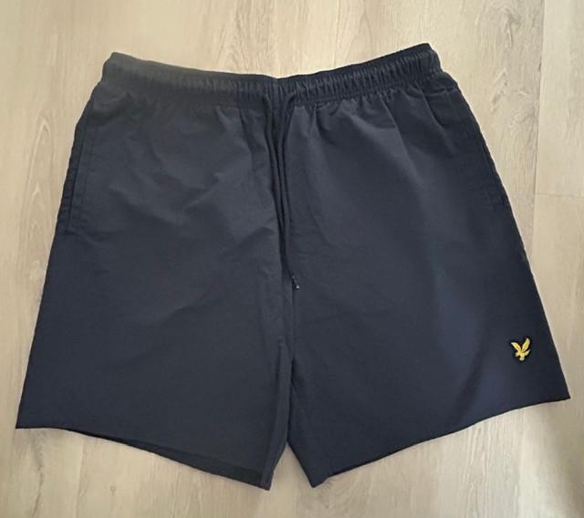 Lyle & Scott zwembroek donkerblauw maat L, Kleding | Heren, Badmode en Zwemkleding, Maat 52/54 (L), Blauw, Ophalen of Verzenden
