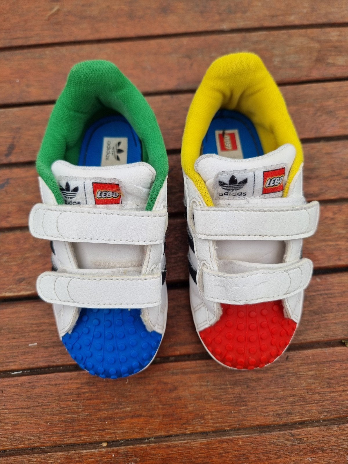 Adidas Superstar Lego schoenen maat 26, Adidas, Jongetje of Meisje, Ophalen of Verzenden, Gebruikt