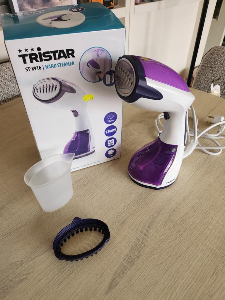 Tristar ST-8916 Handkledingstomer.     Ophalen m, Witgoed en Apparatuur, Stoomapparaten, Ophalen of Verzenden, Nieuw, Kledingstomer