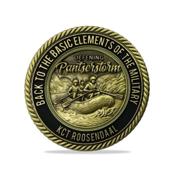 Oefening Pantserstorm coin, Ophalen of Verzenden, Landmacht, Nederland