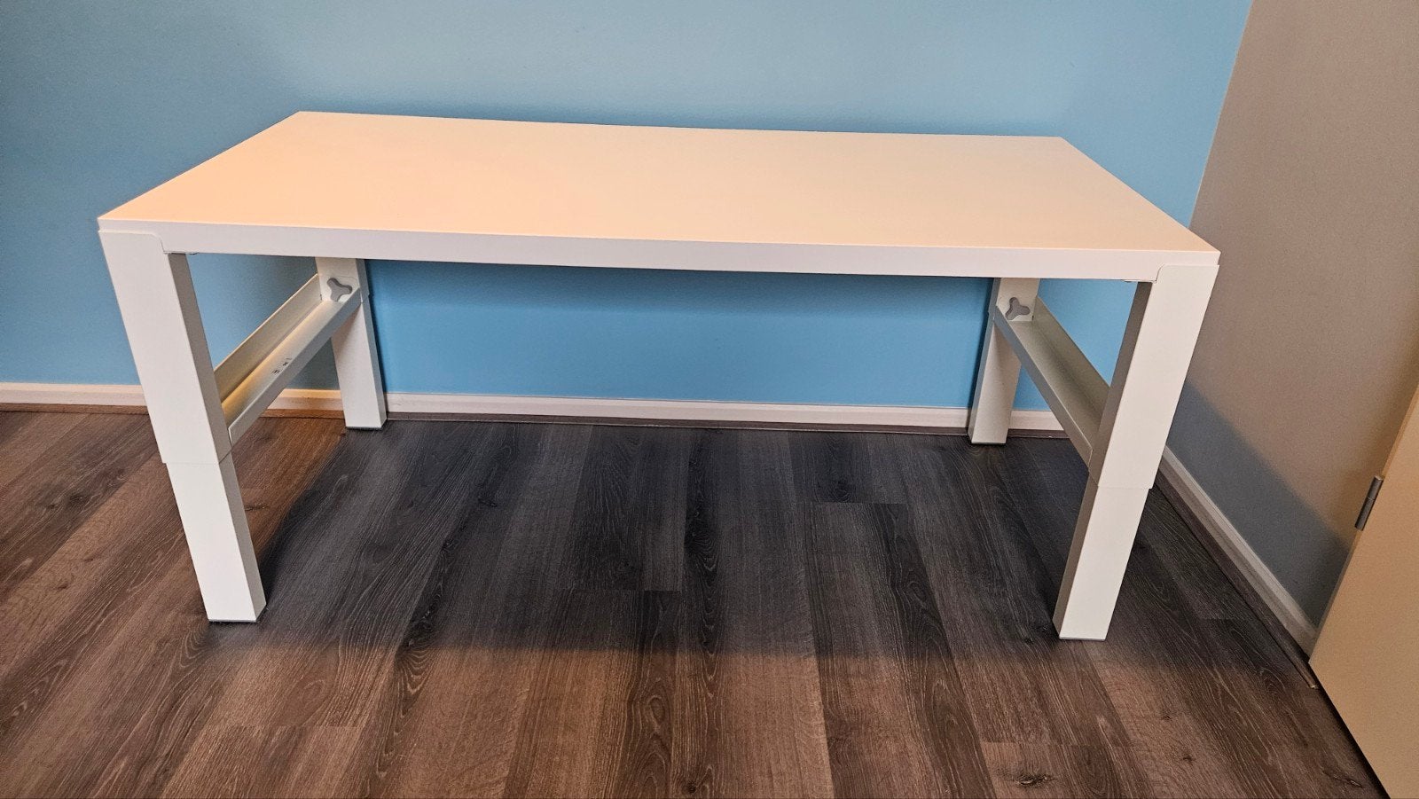 Ikea kinderbureau, in 3 hoogtes verstelbaar, Huis en Inrichting, Bureaus, Ophalen, Gebruikt, IKEA, Kinderbureau