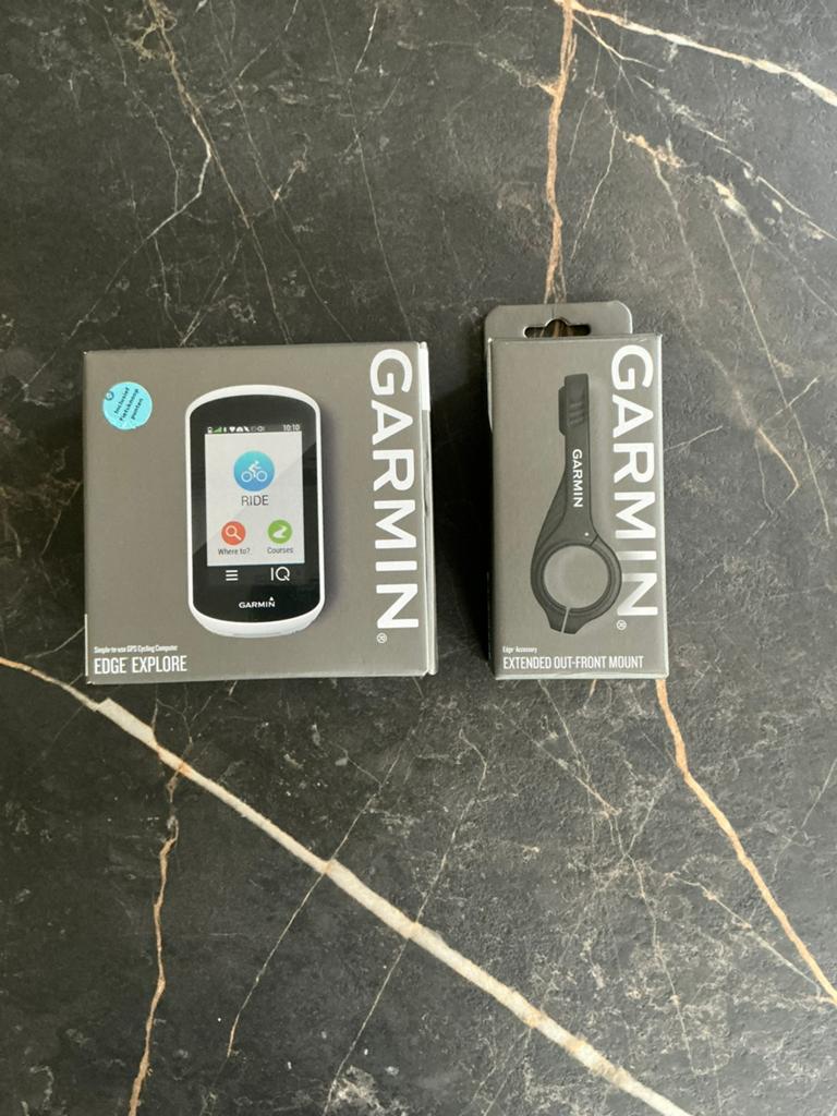 Garmin EDGE EXPLORE met Garmin stuurhouder, Ophalen of Verzenden, Waterdicht, Zo goed als nieuw