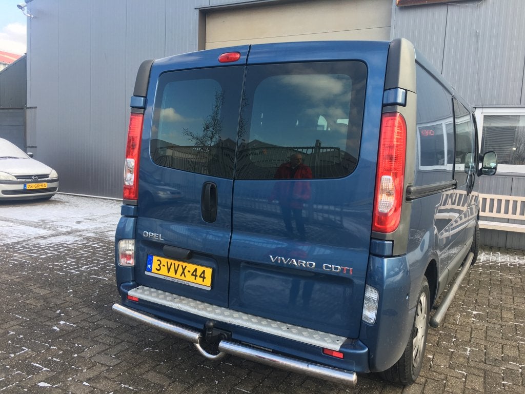 Opel Vivaro Rearbar Achterbar Achterbumper bescherming