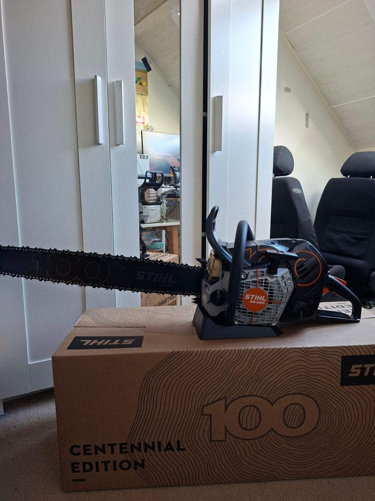Exclusief: Nieuwe Stihl MS 500i Centennial Edition, Ophalen, Nieuw, Stihl