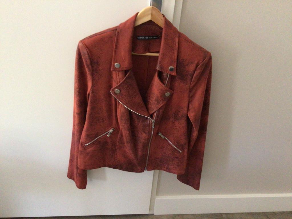 Jasje crème de la crème maat L zgan, Kleding | Dames, Maat 42/44 (L), Ophalen of Verzenden, Jasje, Rood