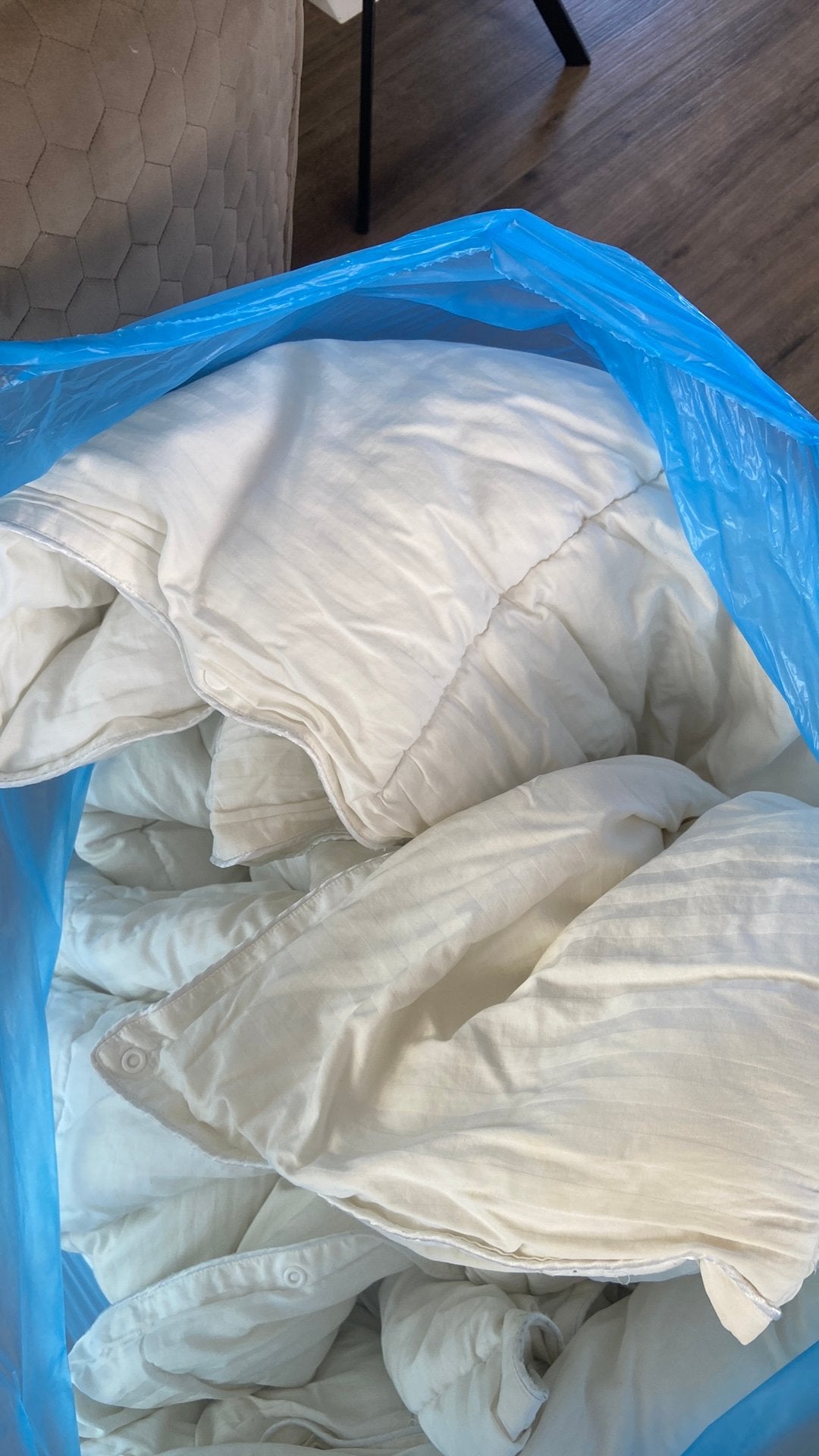 Gratis ophalen dekbed, Huis en Inrichting, Ophalen, Gebruikt, Wit, Tweepersoons