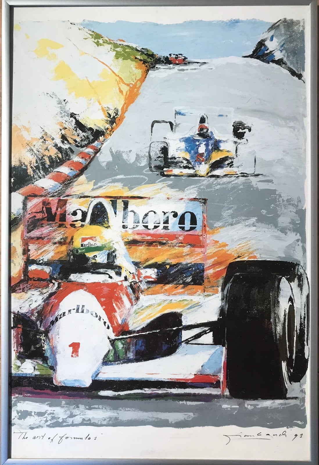 Art off formula one., Ophalen of Verzenden, Sport