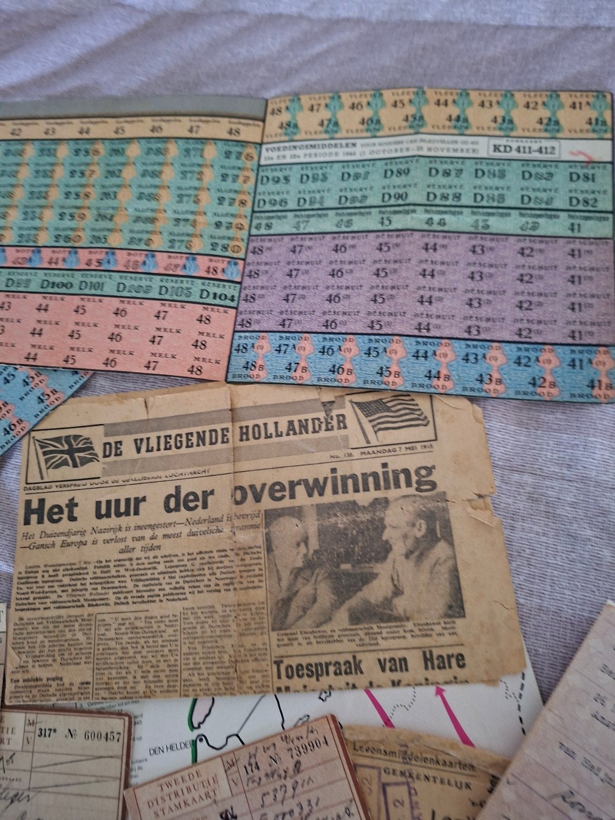 Unieke verzameling historische documenten WOII, Niet van toepassing, Verzenden, Niet van toepassing, Overige soorten