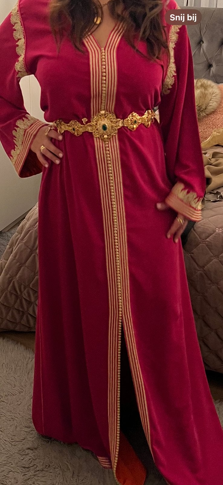 Kaftan, Ophalen of Verzenden, Gedragen, Onder de knie