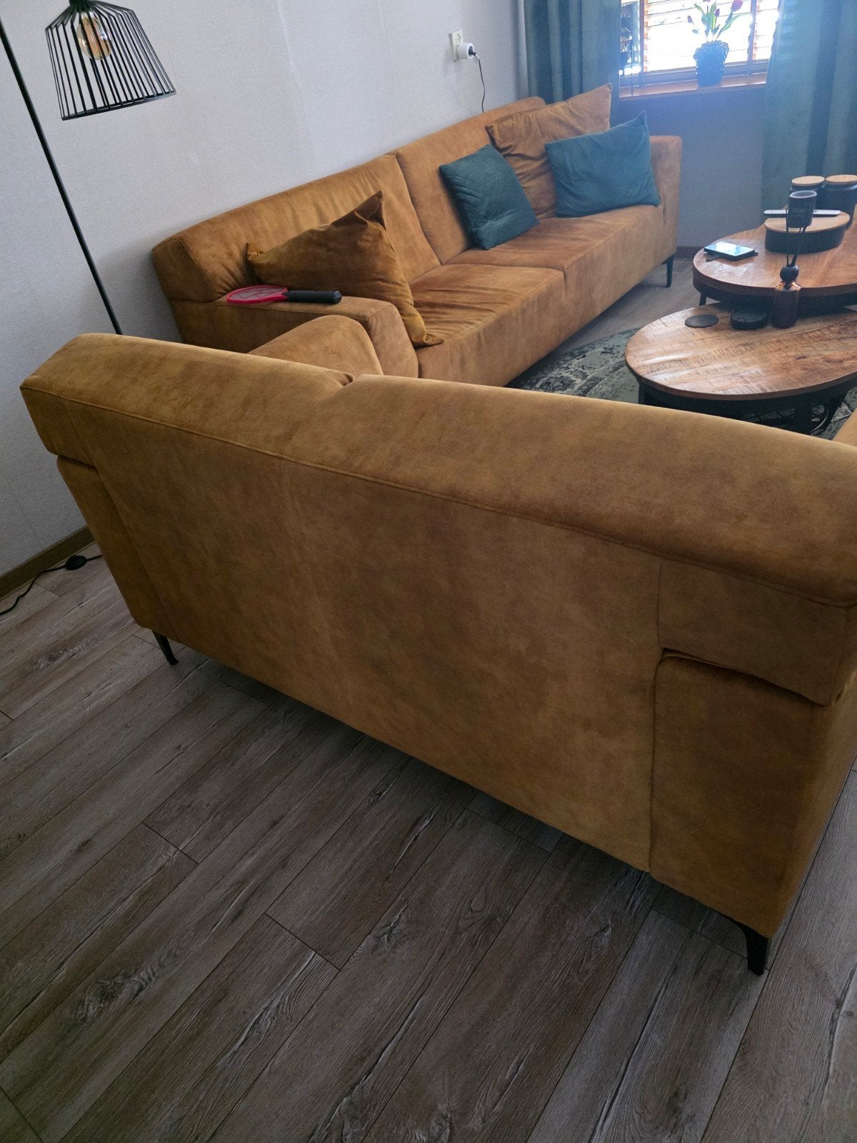 twee zitter, Minder dan 75 cm, 150 tot 200 cm, Ophalen of Verzenden, Stof