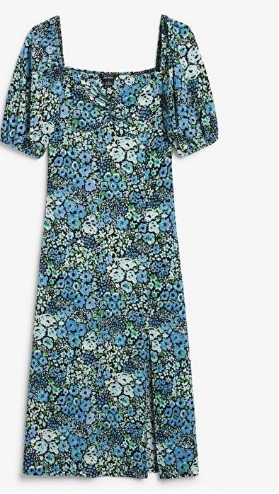 Floral dress (Monki), Kleding | Dames, Jurken, Meerkleurig, Nieuw, Ophalen of Verzenden, Monki