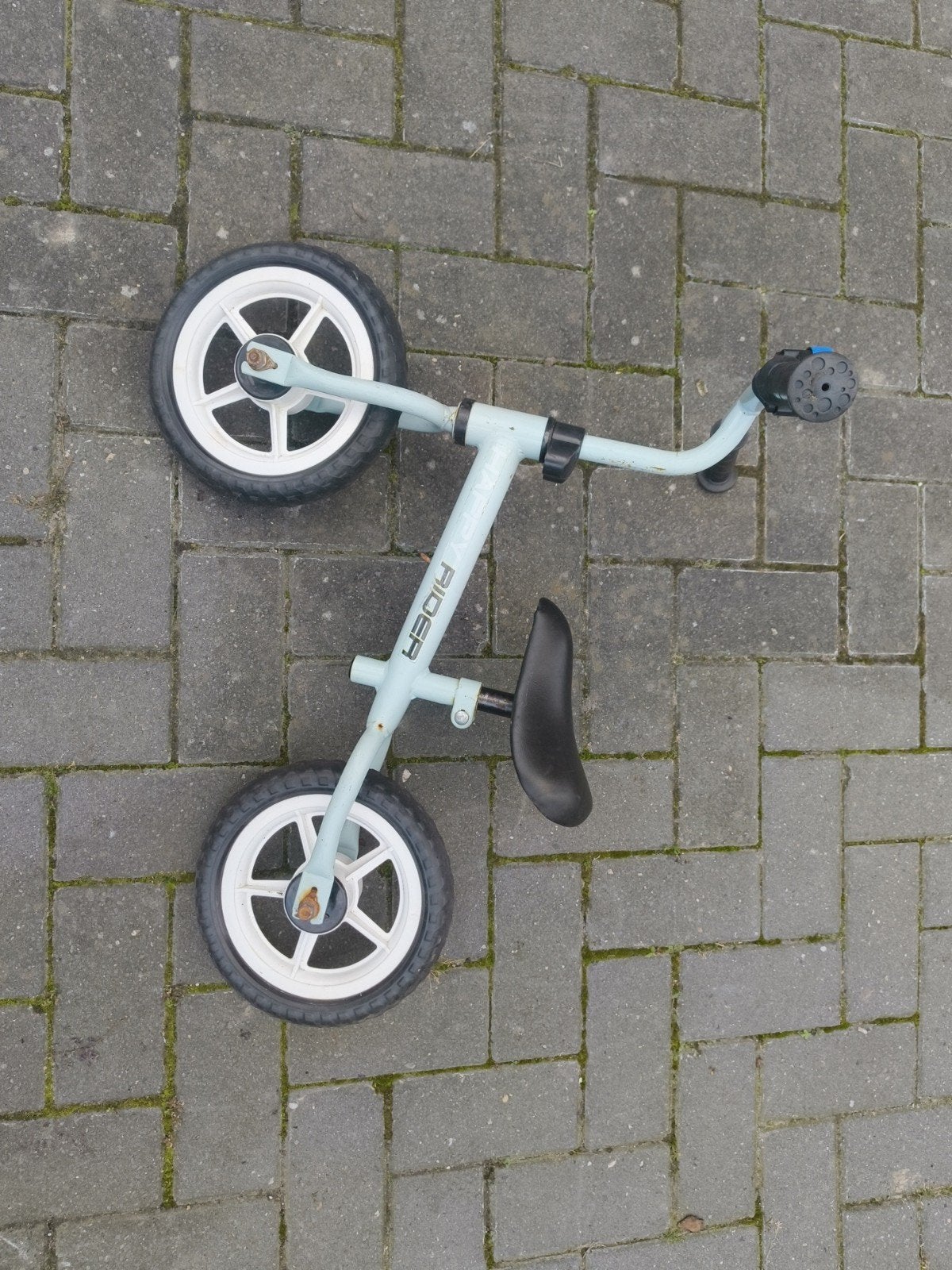 RIDER loopfiets - Lichtblauw, Ophalen, Gebruikt, Minder dan 16 inch, PIDER