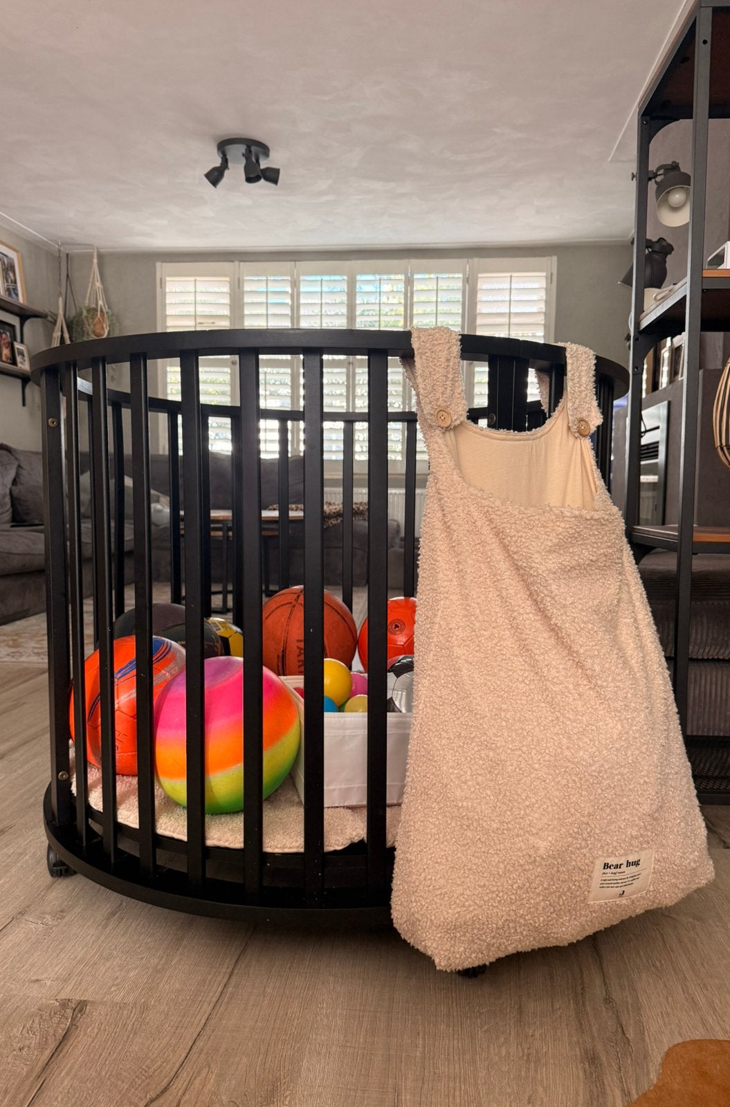 Europe baby box circa te koop, Ophalen, Zo goed als nieuw, Rond