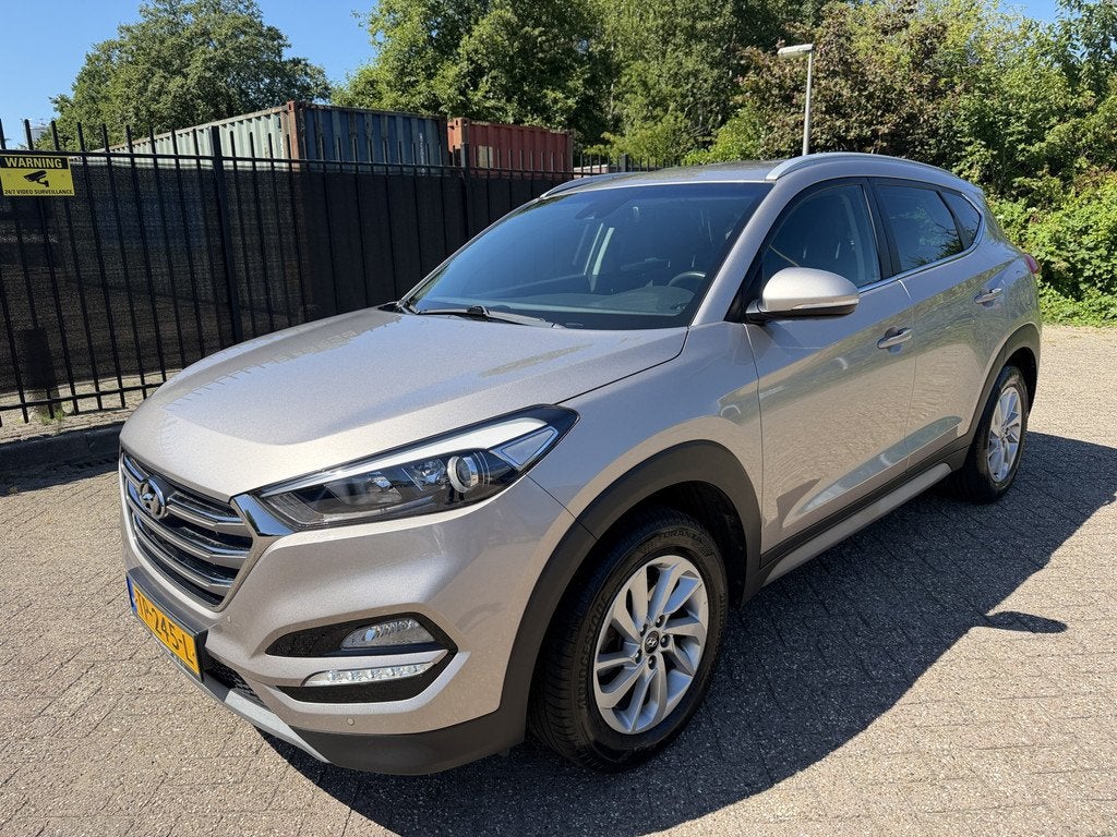 Hyundai Tucson 1.6 T-GDi Comfort Carplay/Stoelverw/Clima/Cru, Auto's, Hyundai, Voorwielaandrijving, Stof, Gebruikt, 4 cilinders